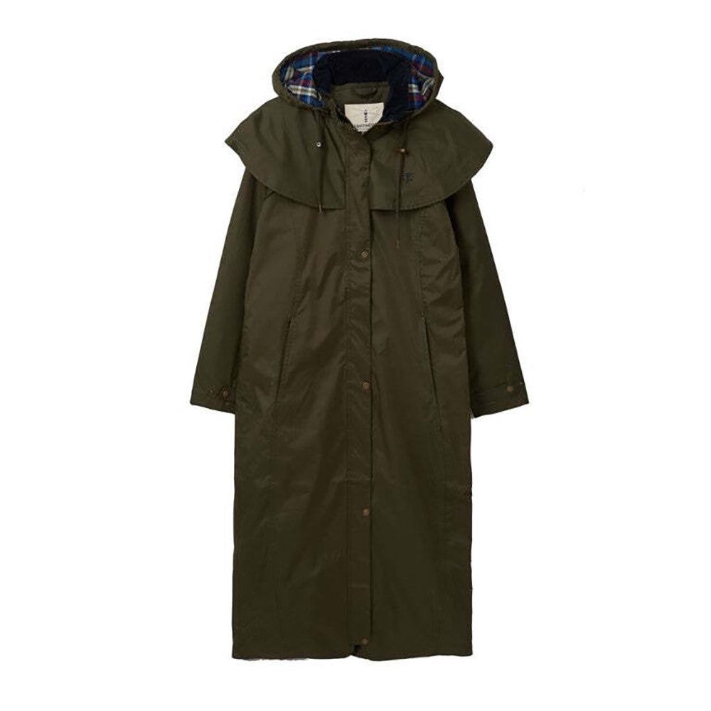 Lighthouse Clothing Ladies Outback Coat full length fern