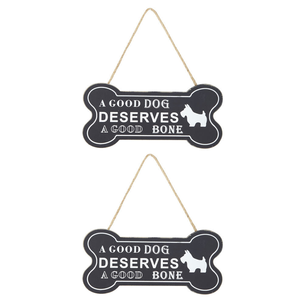 2PK Emporium 22.5 x 30cm Dog Bone Wall Decor