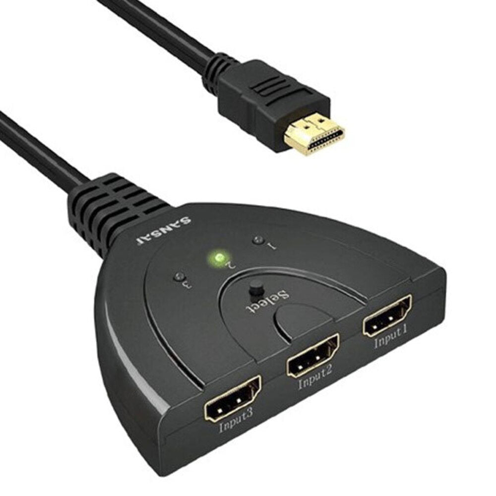 2PK Sansai 3-Port HDMI Switcher