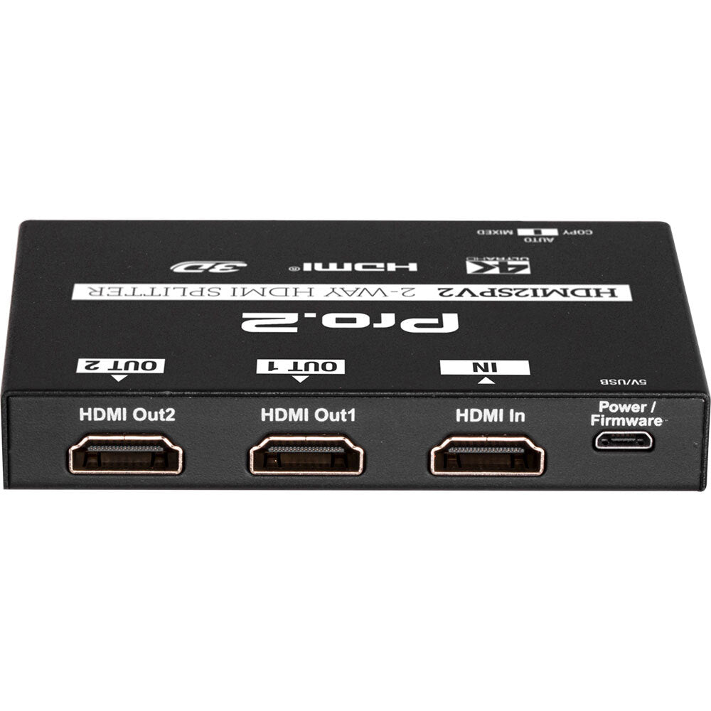 Pro.2 18gbps 2 Way HDMI Splitter