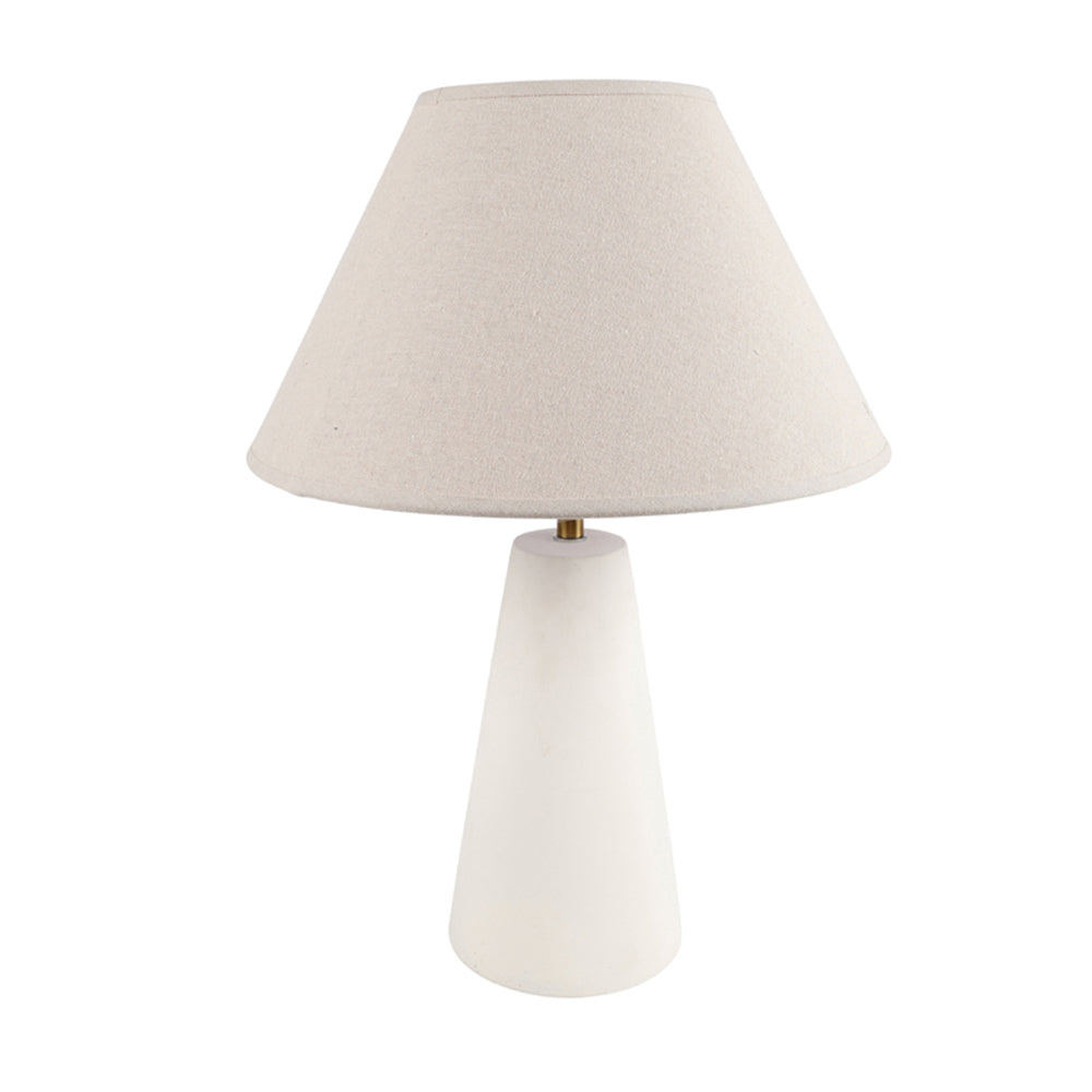 Maine & Crawford Ameri Japandi 47x35cm Table Lamp - White