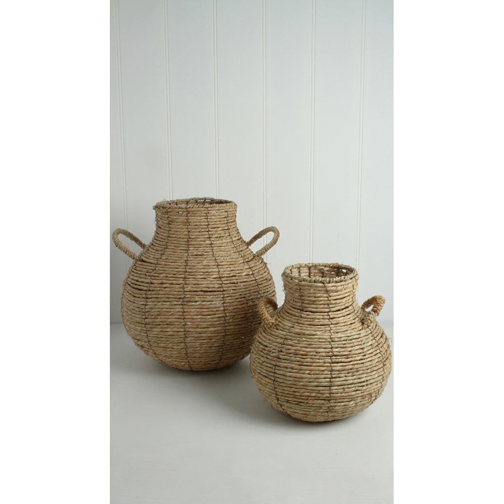 Maine & Crawford Nassim 42x20cm Seagrass Belly Basket - Natural