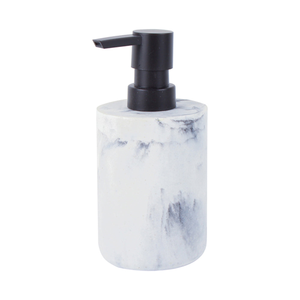 2PK Home Expression 16x7cm Polyresin Soap Dispenser - Marble