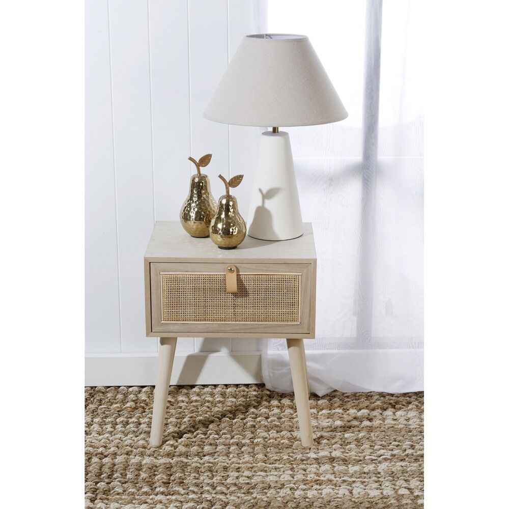 Maine & Crawford Seb 22cm Aluminium Gold Plated Pear Decor - Brass