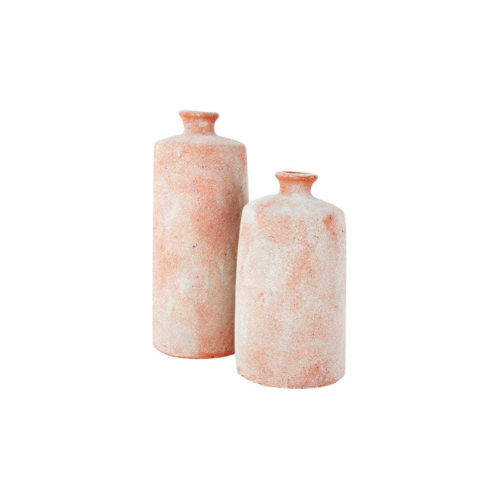 Maine & Crawford Noor 40cm Terracotta Dish Jug Vase - Natural