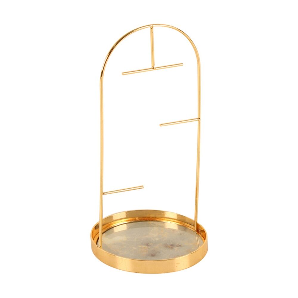 Maine & Crawford Weslan 26cm Curved Metal Jewellery Stand
