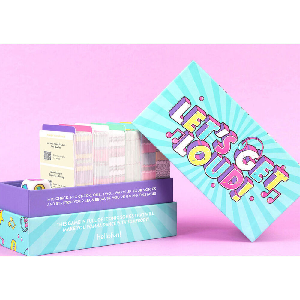 Huch! Let's Get Loud! Singing Guessing Tabletop Card Party Game 14y+