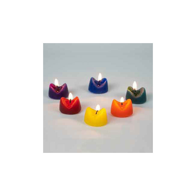 6pc Rainbow Burning Love An*s Scented Candle Bucks Party 21cm 18+