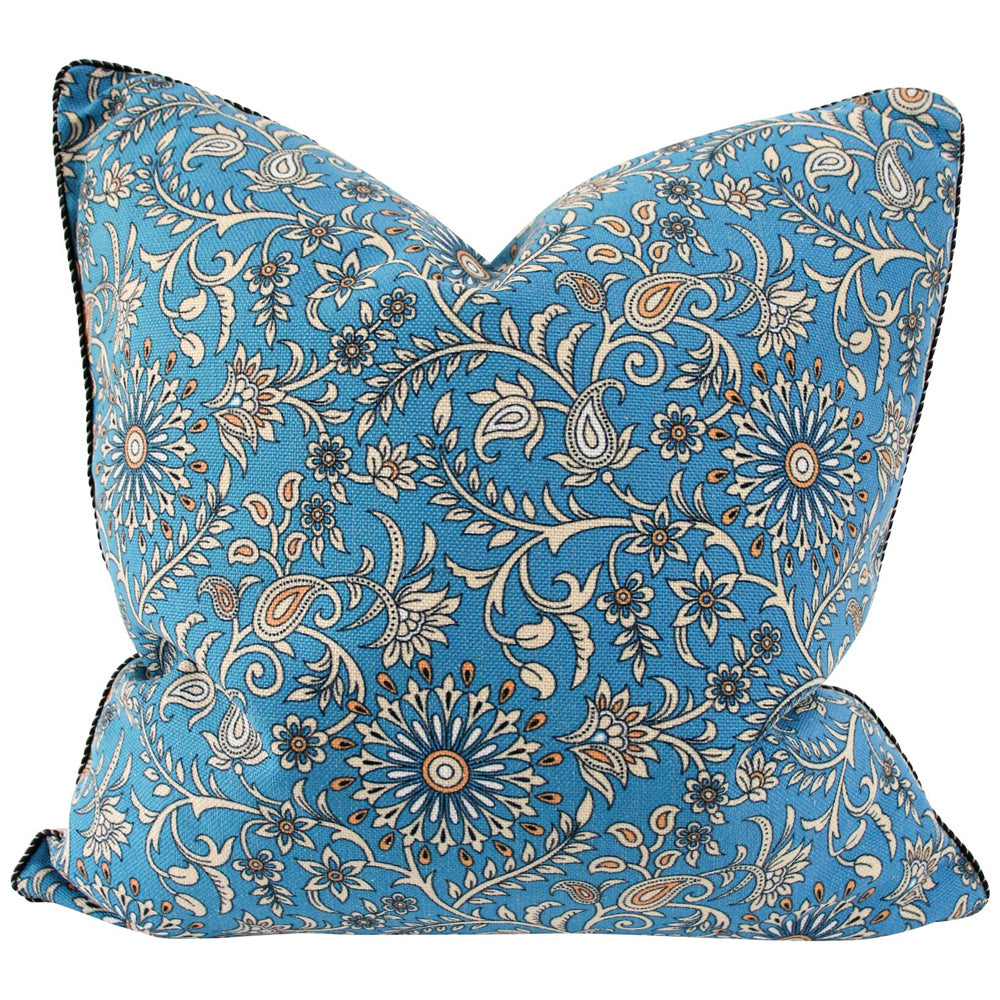 2PK LVD Cushion Paisley Motif Home/Lounge Decor 50cm Square