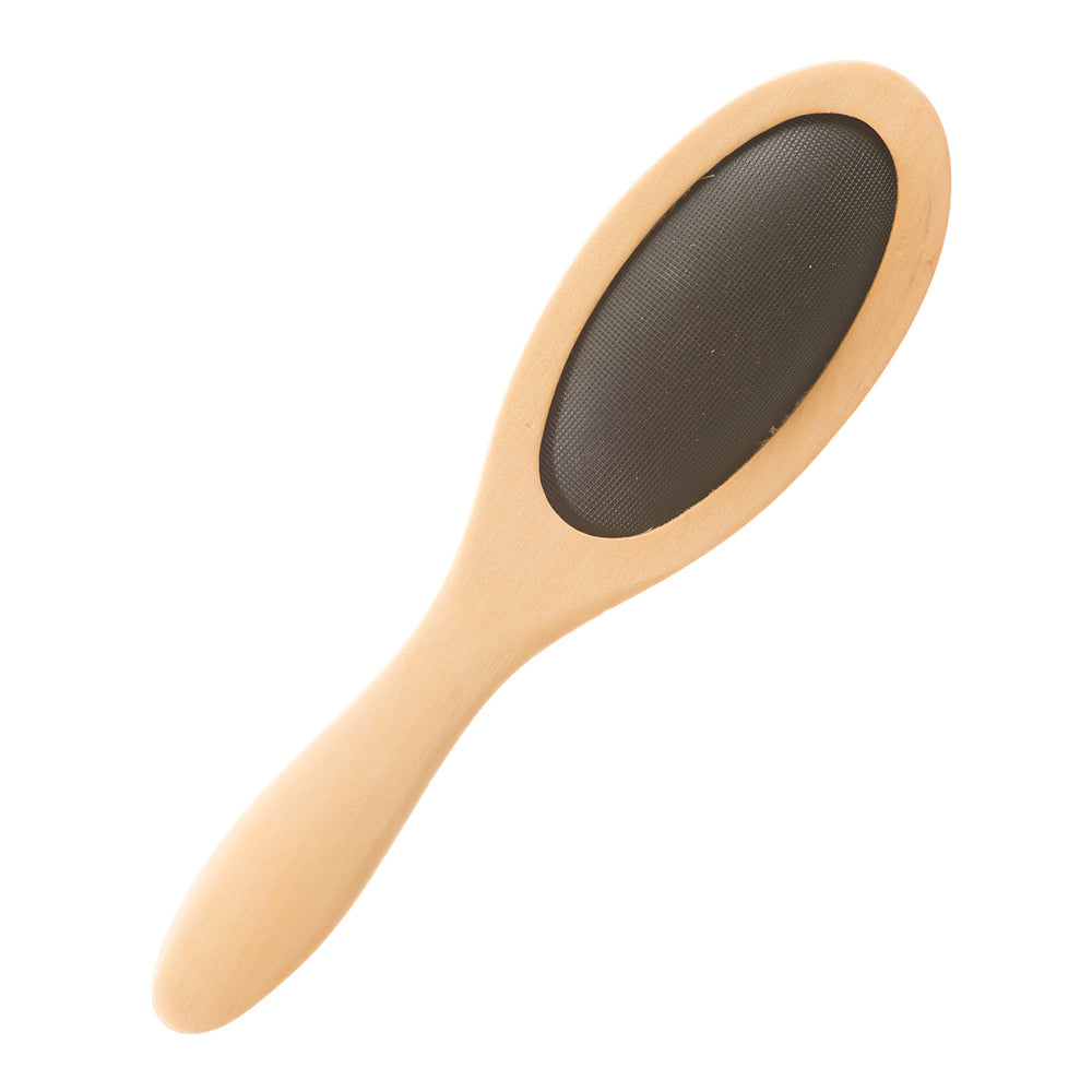 2PK Funtime Baldy's Buffer Wooden Hair Paddle Brush - Natural