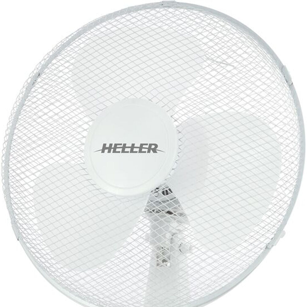 Heller 40cm Cooling Home/Office Desk Fan 40W - White