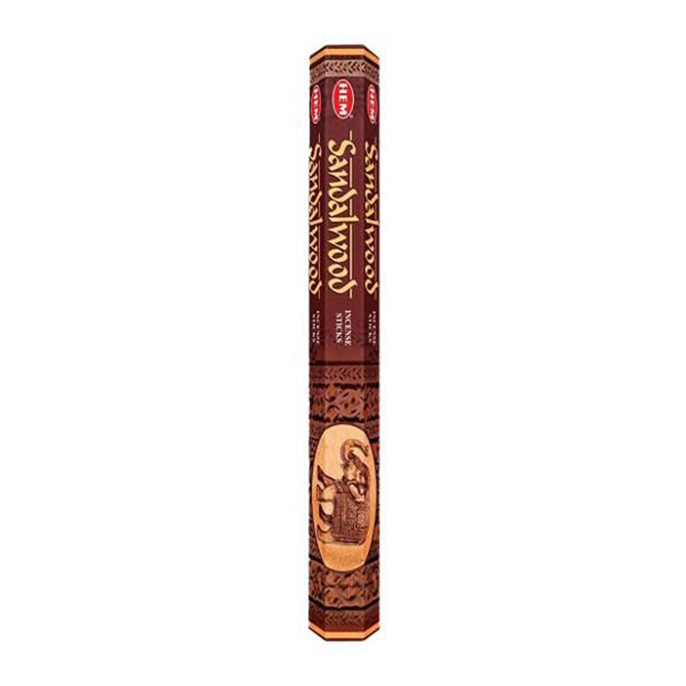 12x 20pc HEM Hexa Sandalwood Scent Incense Sticks Meditation Fragrance