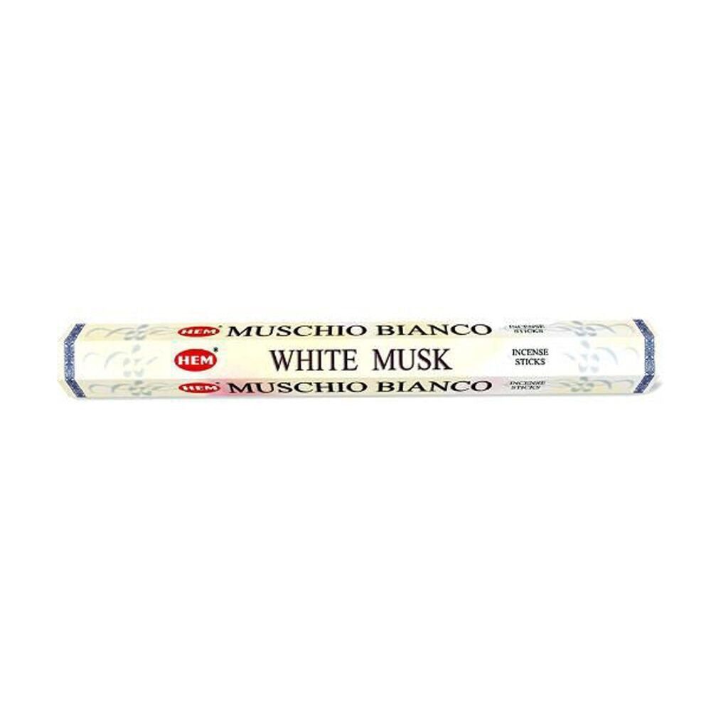12x 20pc HEM Hexa White Musk Scent Incense Sticks Meditation Fragrance