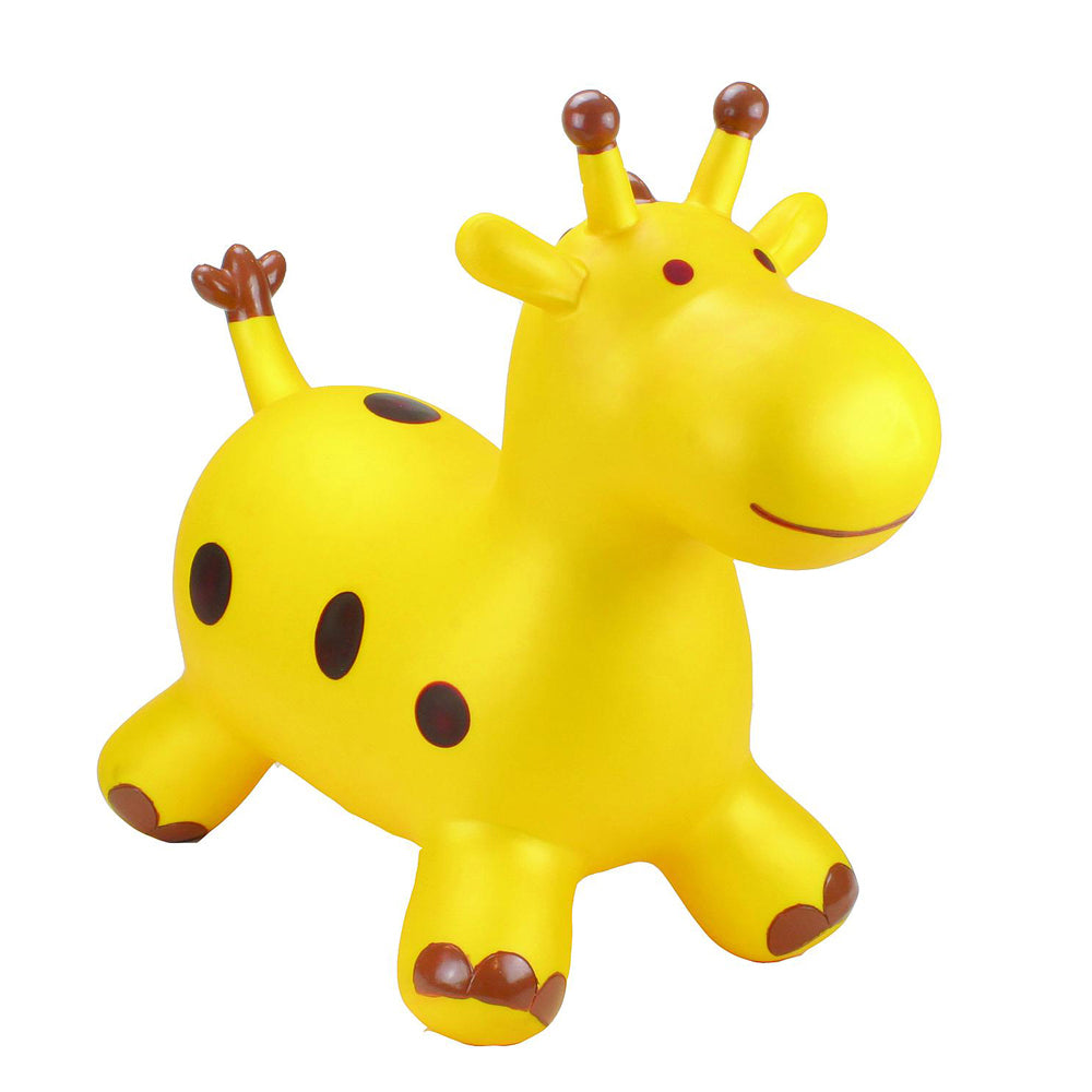 Happy Hopperz Gold Giraffe Kids/Childrens Bouncy Toy Ride On 12m+