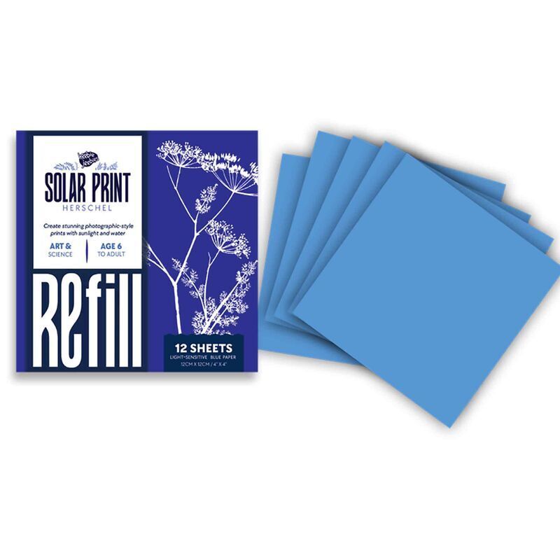 3x 12pc Heebie Jeebies Herschel Solar Print Sheets 10cm Refill Kit