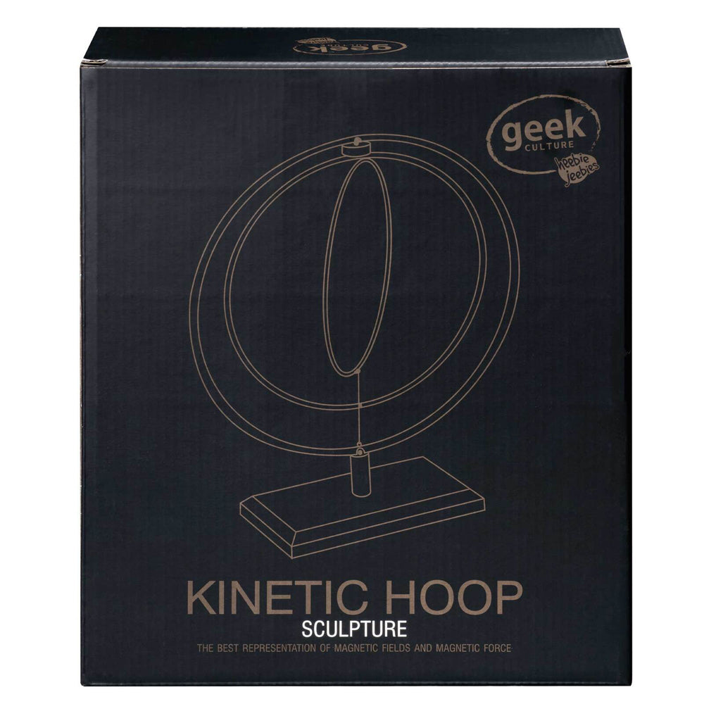 Geek Culture Kinetic Hoop Sculpture Home/Office Desk Accessory 28cm
