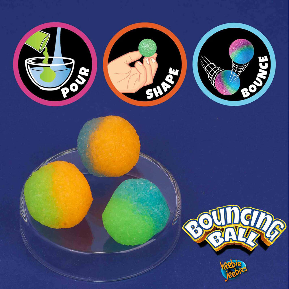 4PK Heebie Jeebies Test Tube Bouncing Ball Kids/Children STEM Toy Assorted 8+
