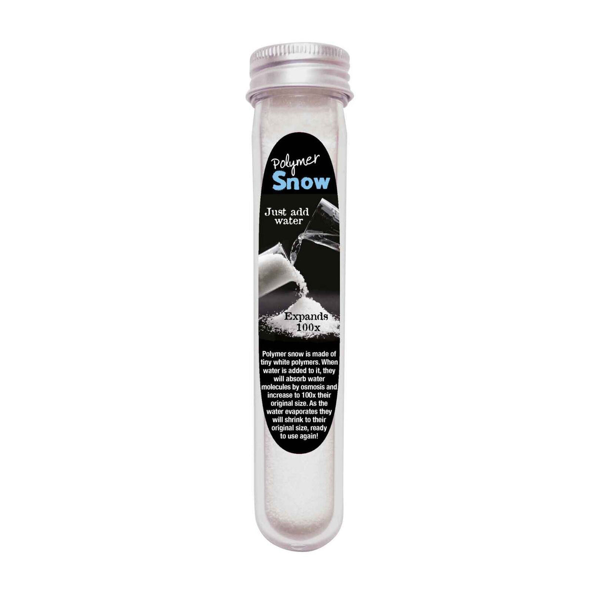 4PK Heebie Jeebies Test Tube Kids Science Experiment Polymer Snow