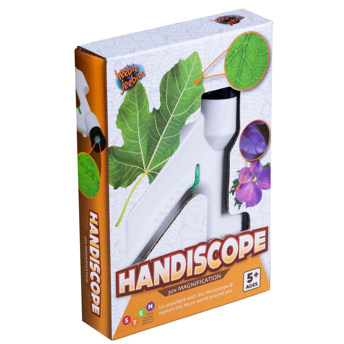 2PK Heebie Jeebies HandiScope Hand Microscope Educational Toy 5y+