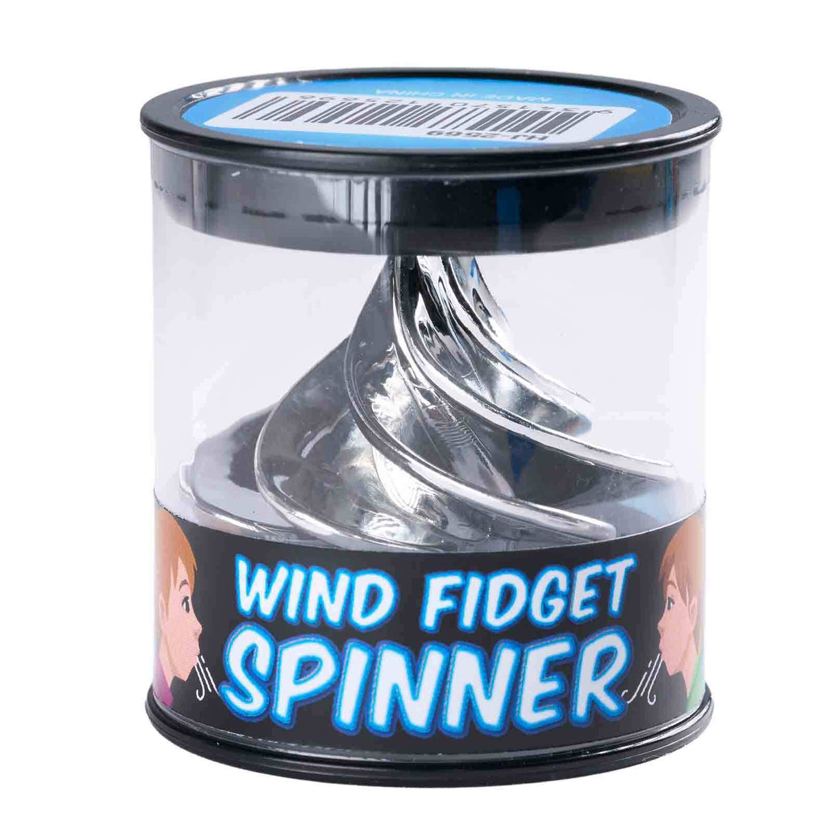 2PK Heebie Jeebies Wind Fidget Spinner Kids/Children Toy Assorted 4+