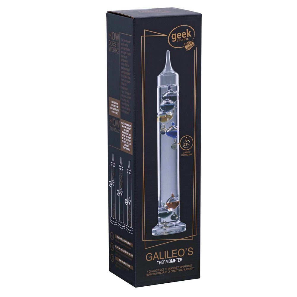Geek Culture Heebie Jeebies Galileo Thermometer 28cm 8y+