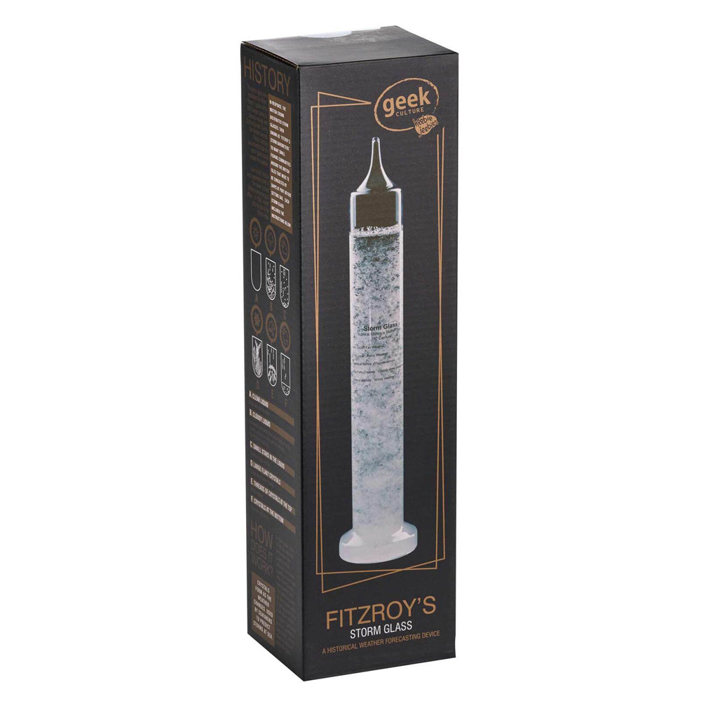 Geek Culture Fitzroy's Storm Glass/Weather Forecasting Device 28cm