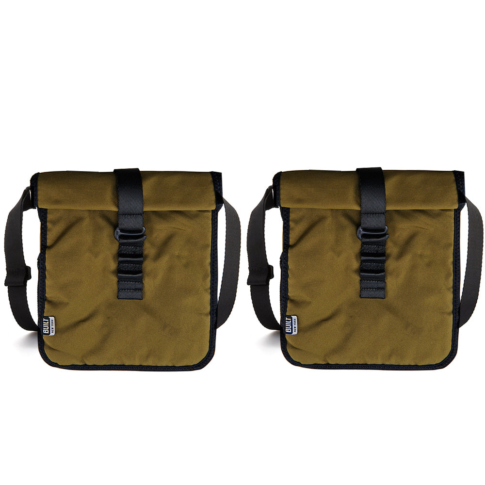 2PK Built New York Crosstown Lunch Bag - Olive Green