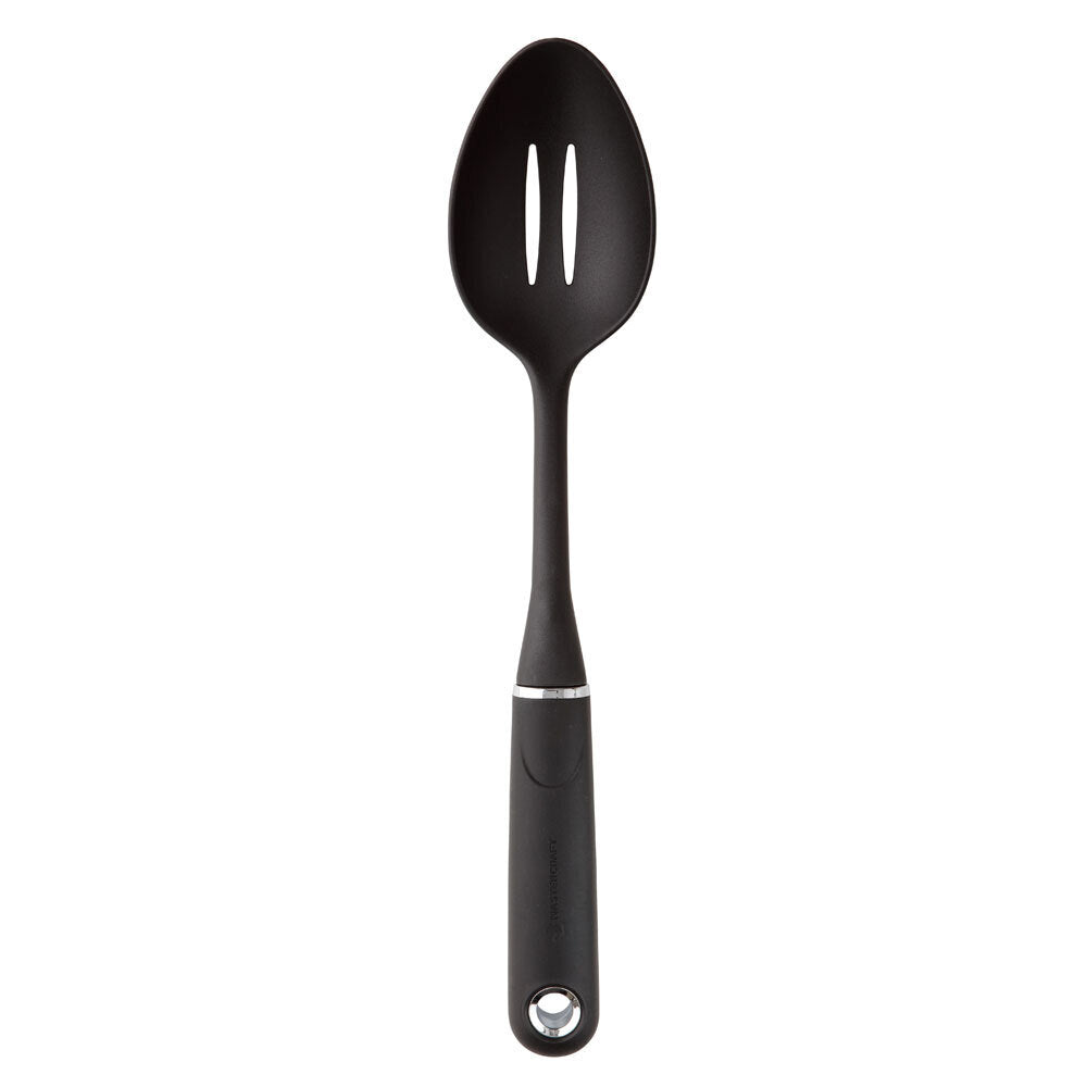 2PK MasterCraft Soft-Grip Nylon Slotted Spoon