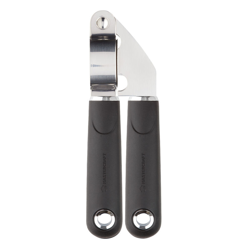 2PK MasterCraft Soft-Grip Stainless Steel Garlic Press