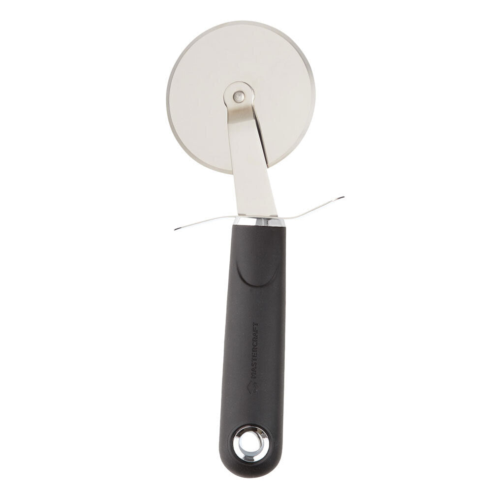 2PK MasterCraft Soft-Grip Stainless Steel 7cm Pizza Cutter