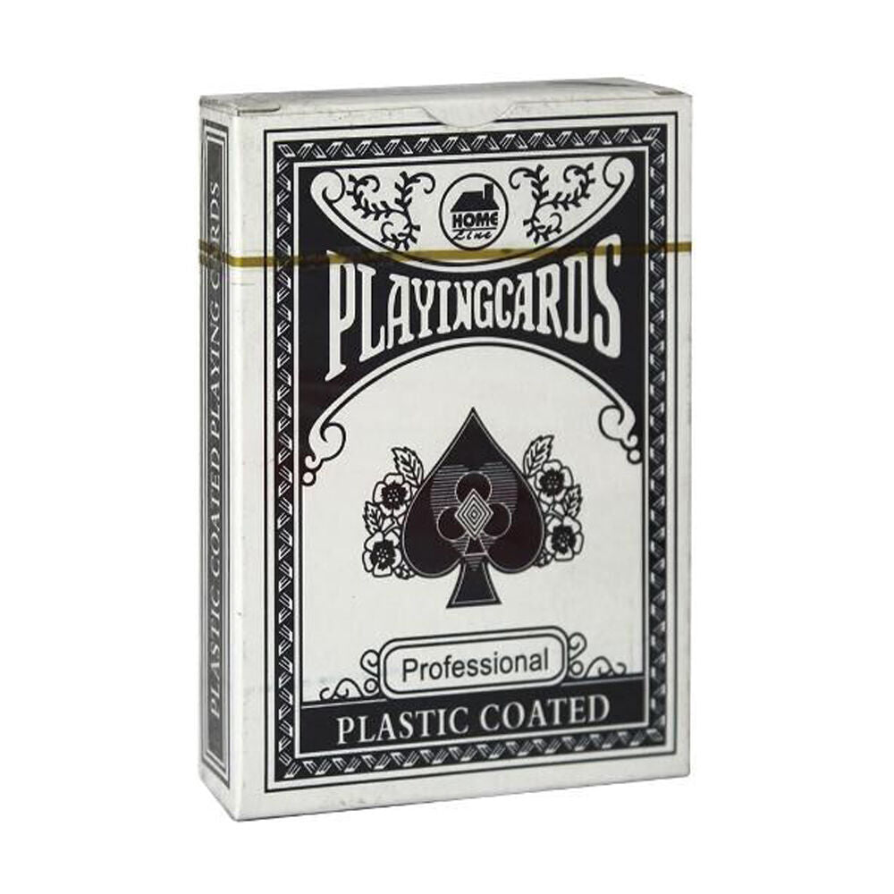 6x 52pc Home Line Professional Plastic Coated Playing Cards Poker Deck Blue