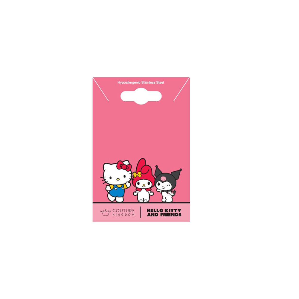 Couture Kingdom Sanrio Cinnamoroll Necklace & Stud Earrings Set Silver