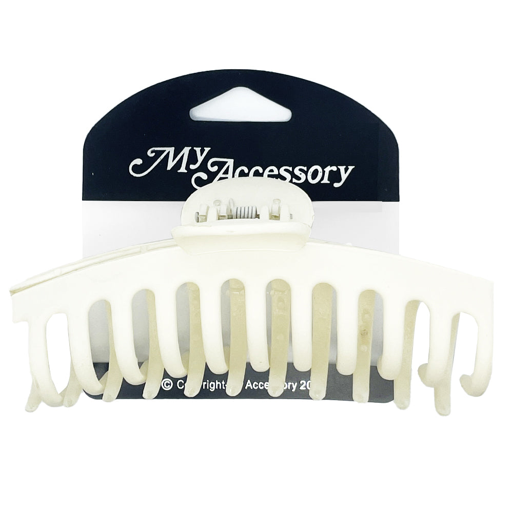 12PK My Accessory 13cm Melrose Hair Clip Barrel Shape Brights Assorted