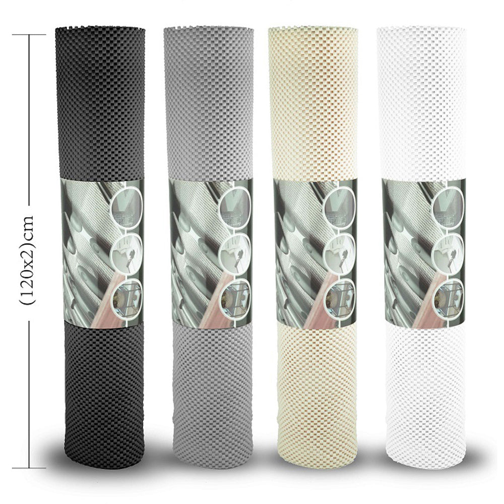 2PK 120x200cm Non-Slip Grip Mat Carpet Underlay Liner Assorted