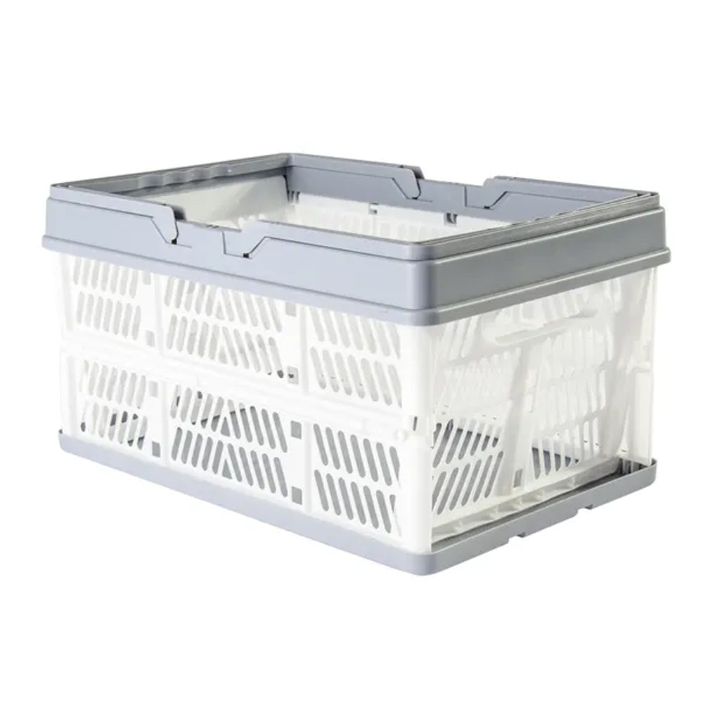 2PK Living Today Medium Portable/Collapsible Shopping Basket 38cm 19L
