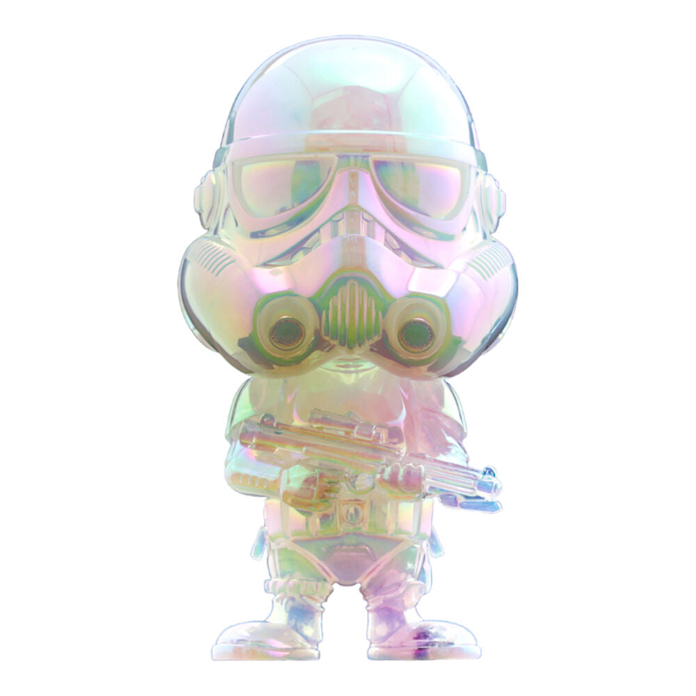 Star Wars Stormtrooper Pearlescent Cosbaby Hot Toys Action Figure Toy