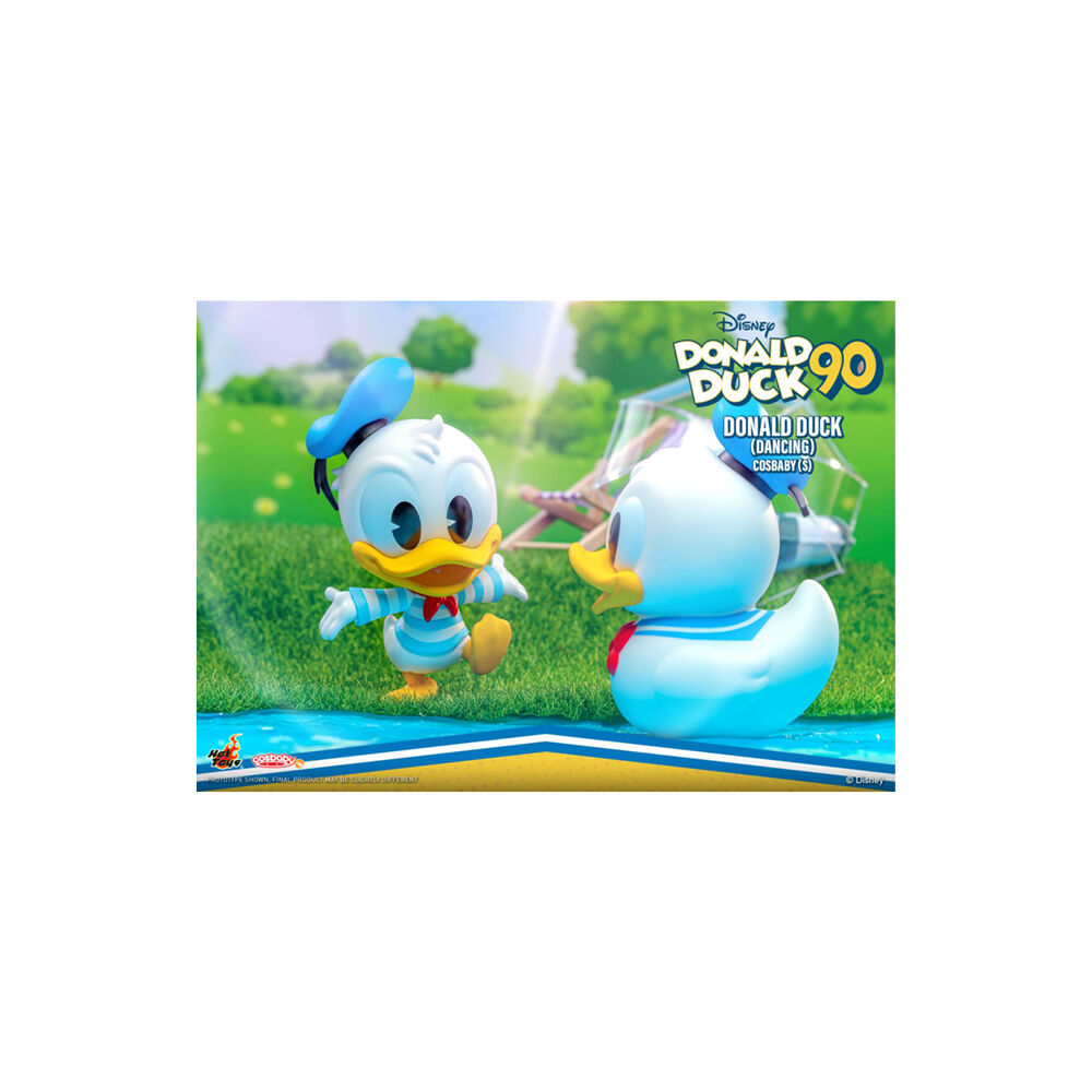 Donald Duck Dancing 90th Anniv Cosbaby Hot Toys Action Figure Toy
