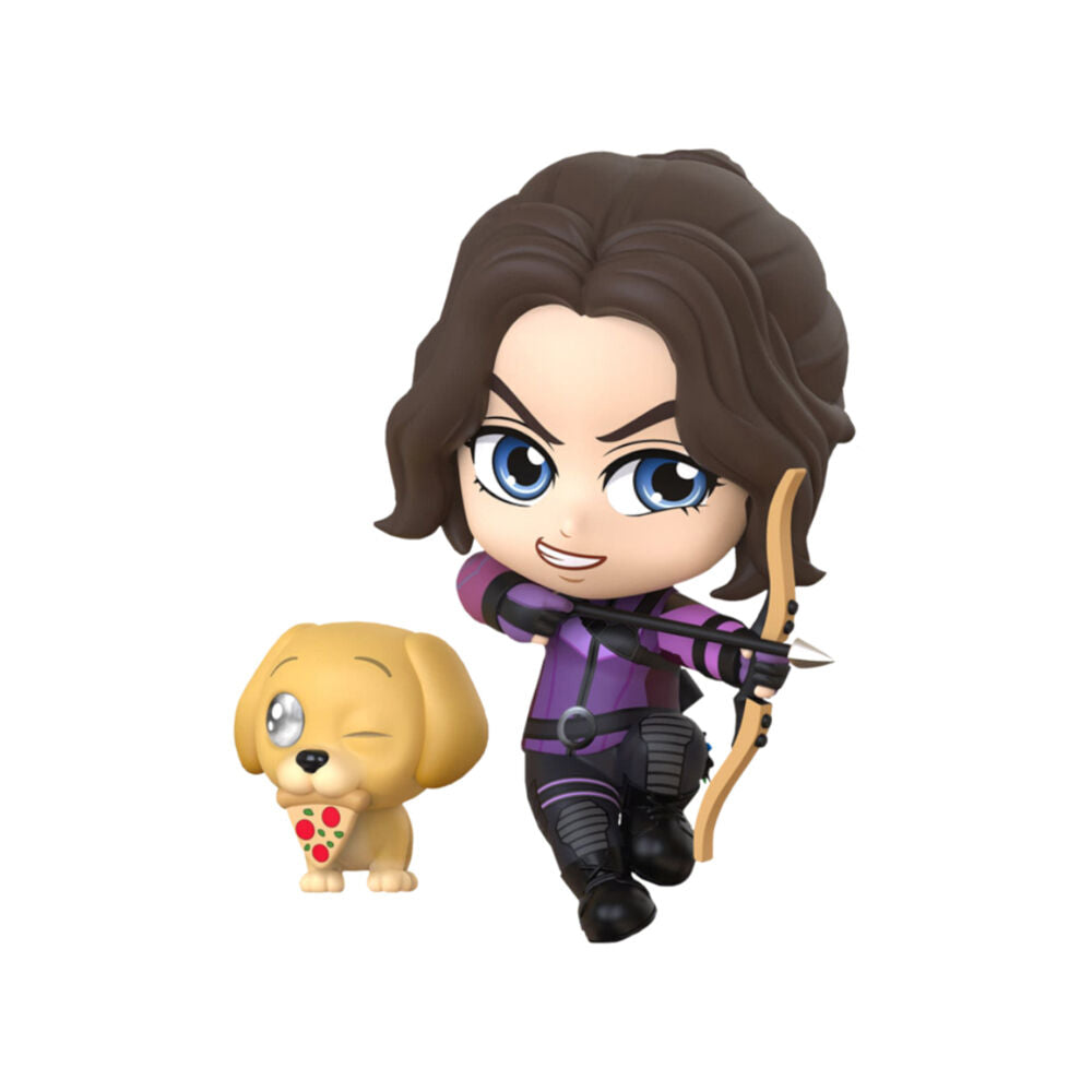 Hot Toys Hawkeye TV Kate Bishop & Lucky Cosbaby Figure Toy