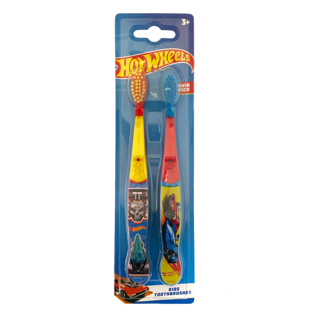 10pc Hot Wheels Kids/Children Soft Bristle Toothbrush 3+