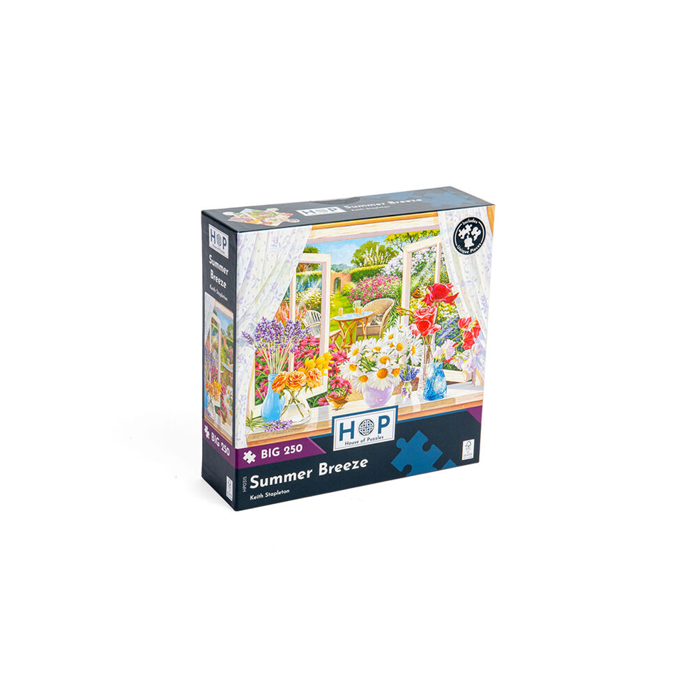 250pc House of Puzzles Board Summer Breeze Kids Jigsaw Puzzles Toys 48x34cm 3y+
