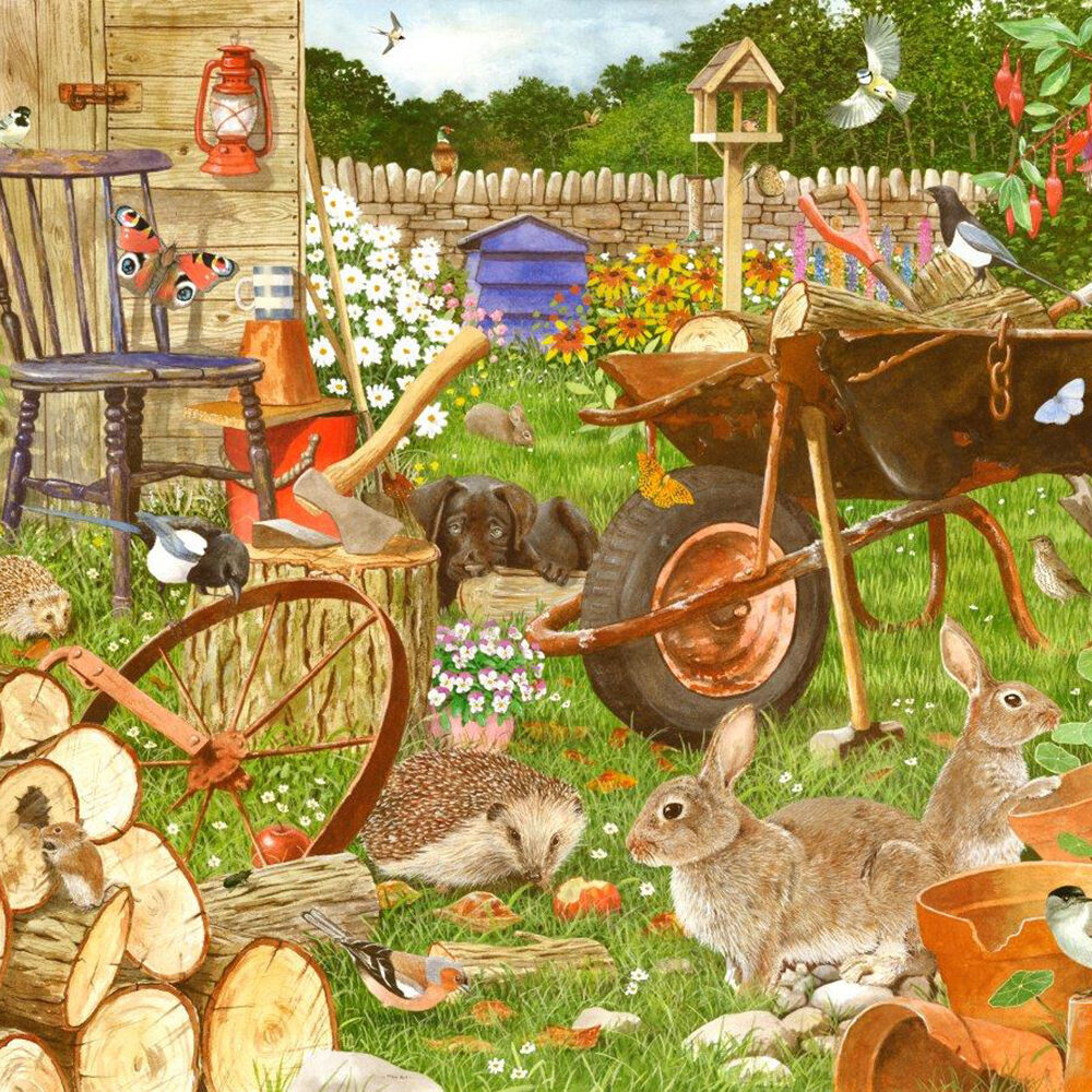 1000pc House Of Puzzles Like Rag Tag and Bobtail 48x69cm Jigsaw Puzzle 3y+