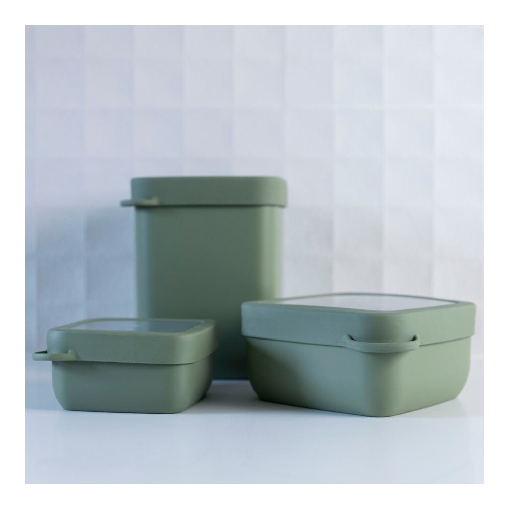 4PK HIP Live-Eco Square Food Storage Reusable Container 900ml Assorted