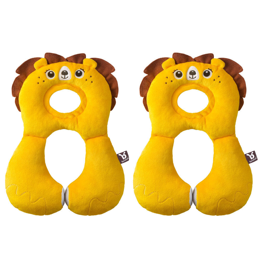2PK Benbat Total Support Headrest Lion 1-4yrs