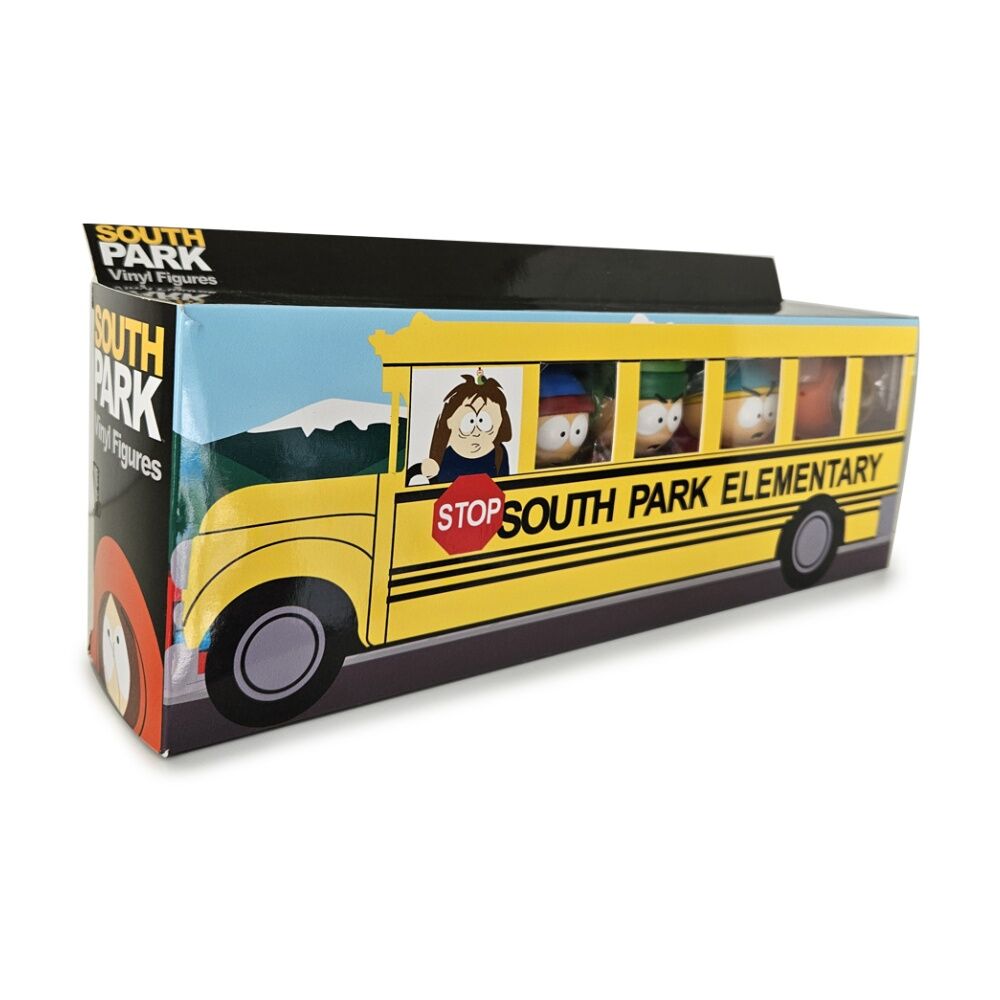 South Park Poki Vinyl Figurines Collection School Bus Box Set 2.5 Inches
