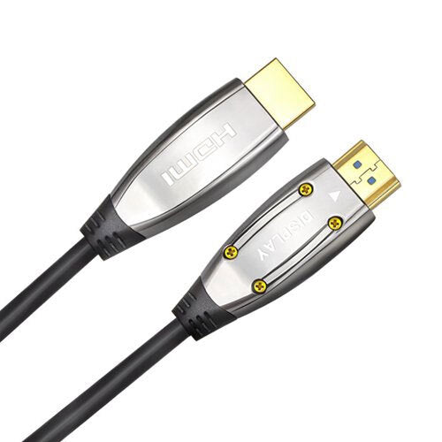 Cruxtec 10M HDMI 2.1 8K Optical Fiber Cable - Space Grey