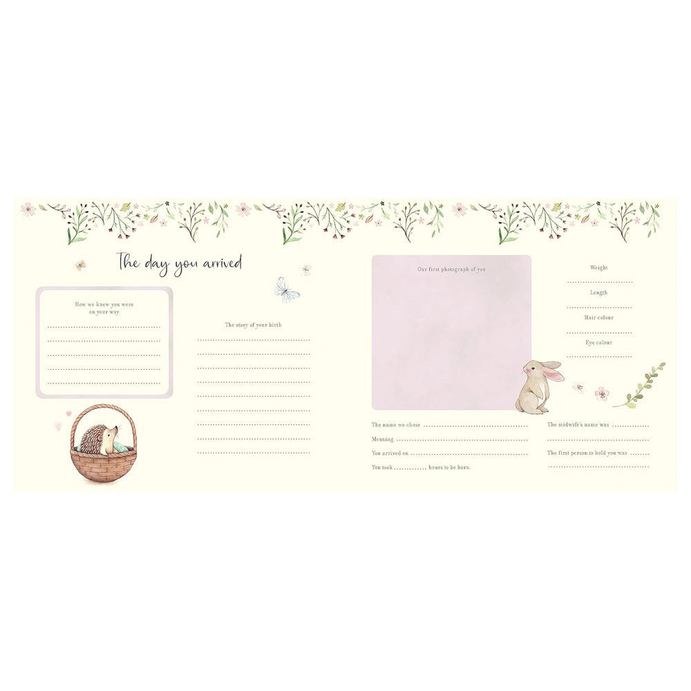 Townhouse First Year Baby Record Keepsake Memory Book