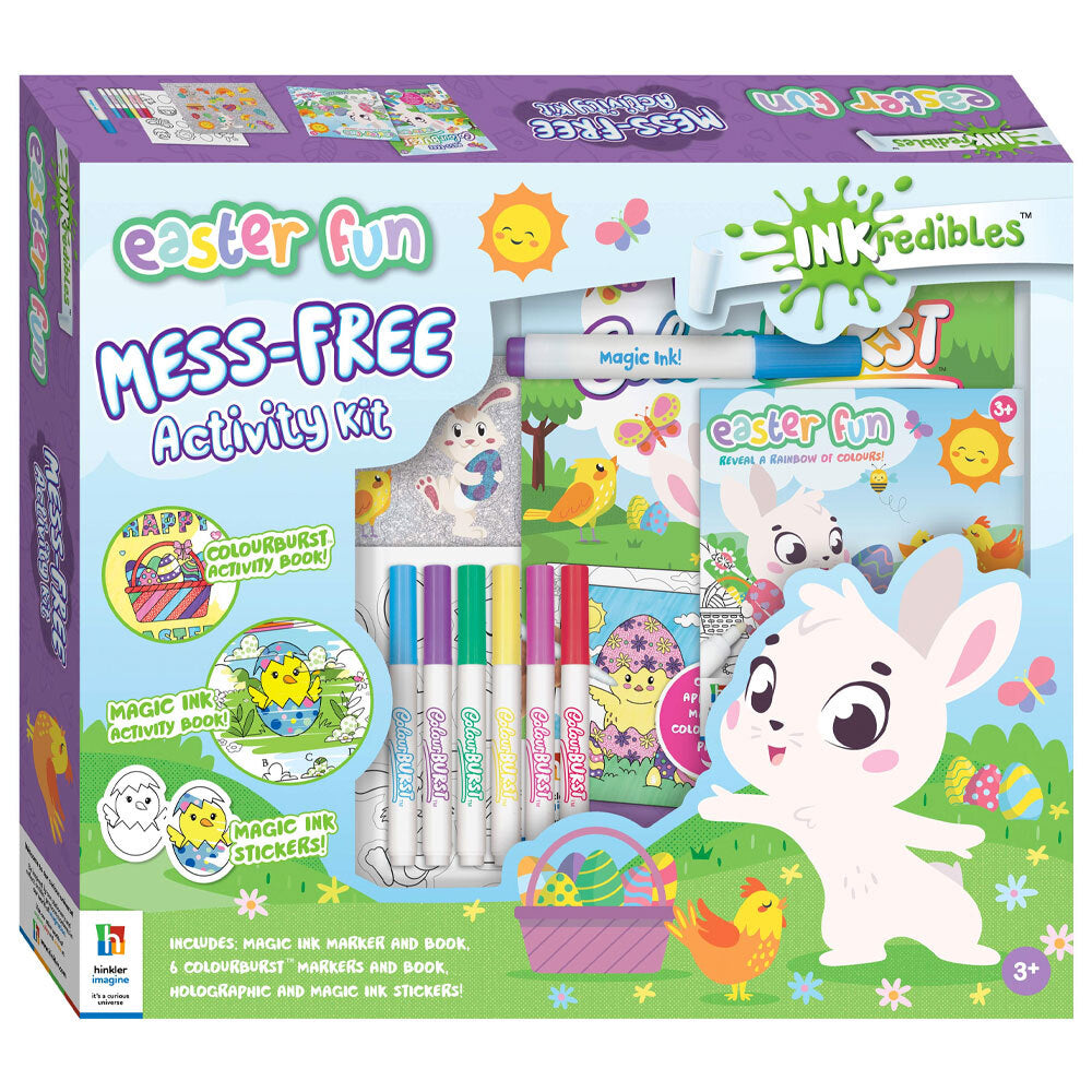 Inkredibles Mess Free Activity Kit Rainbow Easter Fun 3+