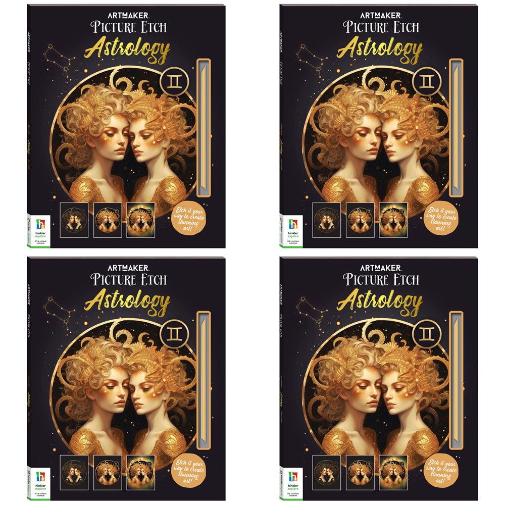 4PK Art Maker Picture Etch Astrology Creative Scratch Art