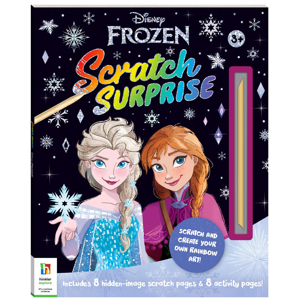 2PK Kaleidoscope Scratch Surprise Frozen Activity Book 3+