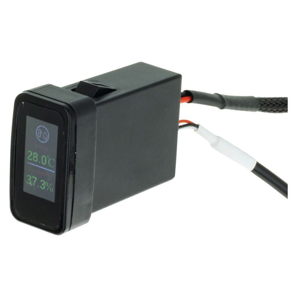 Hulk Toyota Early Temperature Humidity Vehicle Voltmeter 12V